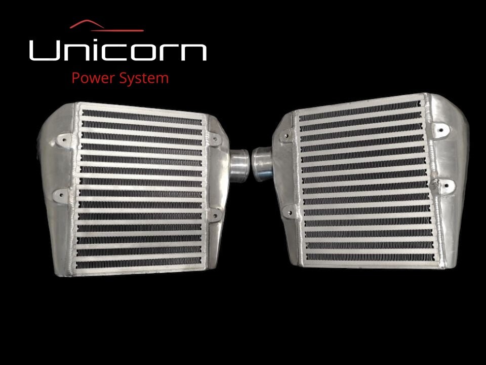 Twin Intercoolers - Side Mounted for Nissan 300ZX Fairlady Twin Turbo ...